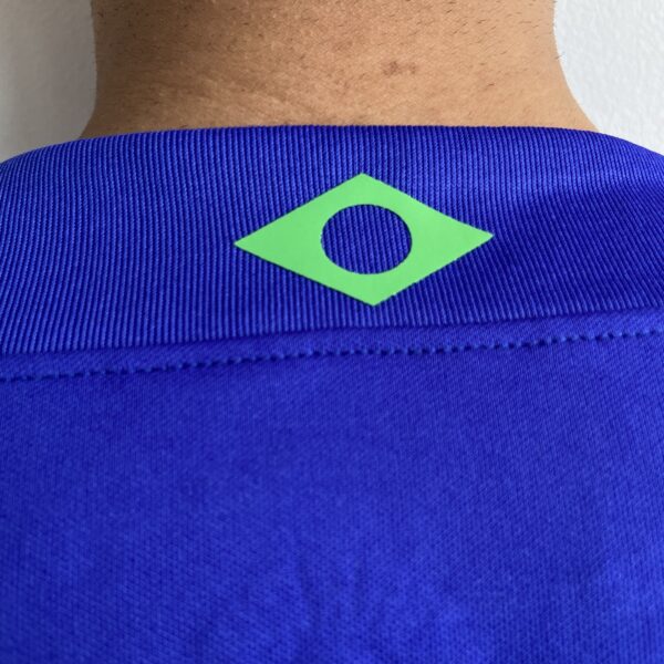 IMG_3298 Camisa Brasil Seleção Brasileira Away Azul Torcedor Copa do Mundo Catar 2023 Nike - Imagem 11