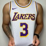 Camiseta Regata Basquete NBA Los Angeles Lakers Davis 3 Statement Edition Branca Nike