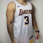 Camiseta Regata Basquete NBA Los Angeles Lakers Davis 3 Statement Edition Branca Nike - Imagem 5