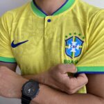 Camisa Brasil Seleção Brasileira Home Amarela Jogador Copa do Mundo Catar 2023 Nike - Imagem 8