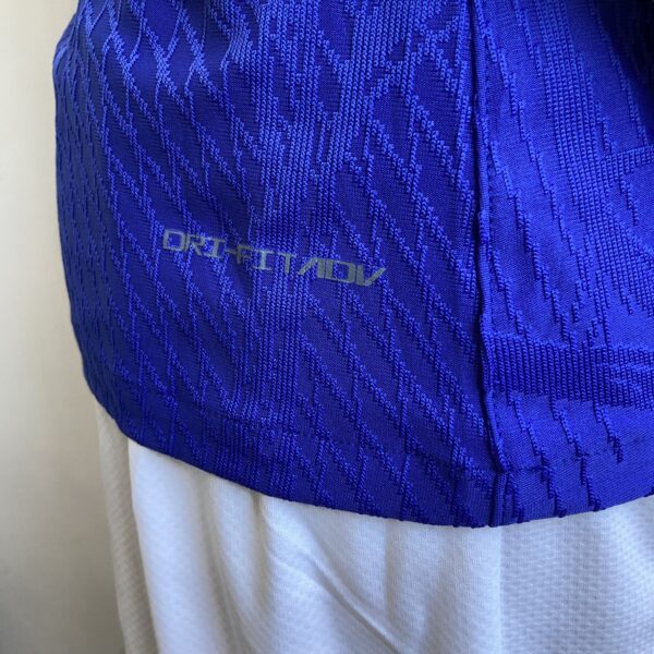 IMG_4039 Camisa Brasil Seleção Brasileira Away Azul Jogador Copa do Mundo Catar 2023 Nike - Imagem 14