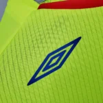 Camisa Retrô Olympique Lyonnais Third 2008/2009 Umbro Verde Limão - Imagem 5