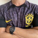 Camisa Brasil Seleção Brasileira Goleiro Preta Torcedor Copa do Mundo Catar 2023 Nike