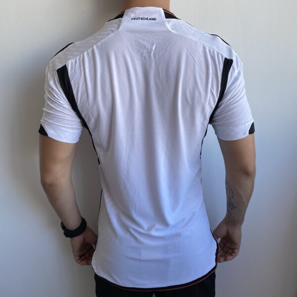 IMG_1909 Camisa Seleção Alemanha Home Branca Jogador Copa do Mundo Catar 2023 Adidas - Imagem 13
