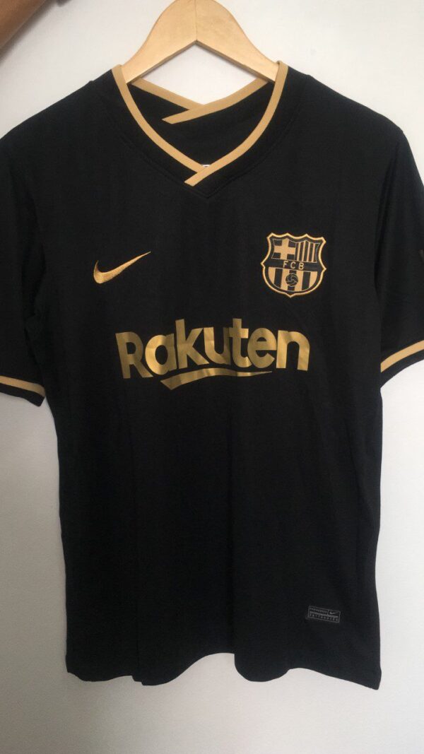 drggre Camisa Barcelona Away 2021 Personalizada Messi Nike - Imagem 5