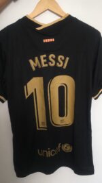 Camisa Barcelona Away 2021 Personalizada Messi Nike - Imagem 2