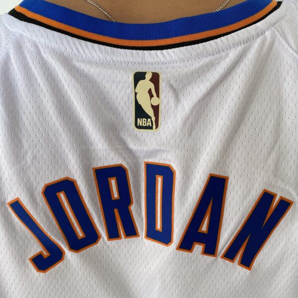 Camiseta Regata NBA Swingman Washington Wizards - Michael Jordan 23 - Classic Edition - Branca Azul 2023 Nike - Imagem 13