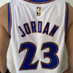 Camiseta Regata NBA Swingman Washington Wizards - Michael Jordan 23 - Classic Edition - Branca Azul 2023 Nike - Imagem 14