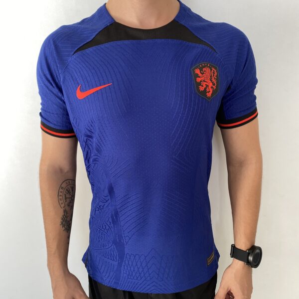 2023-01-20 15.48.50 Camisa Seleção Holanda Away Jogador 2023 Copa Nike - Imagem 2