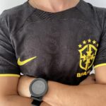 Camisa Brasil Seleção Brasileira Goleiro Preta Jogador Copa do Mundo Catar 2023 Nike