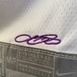 Camiseta Regata NBA - Los Angeles Lakers - Edição Especial - MVP Honra - LeBron James 23 - Branca Nike - Imagem 14