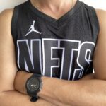 Camiseta Regata NBA Brooklyn Nets Kyrie Irving 11 Statement Edition Preta 2023 Jordan - Imagem 2