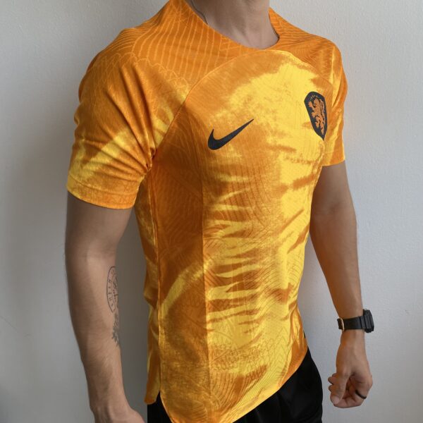 IMG_3841 Camisa Seleção Holanda Home Jogador 2023 Copa Nike - Imagem 7