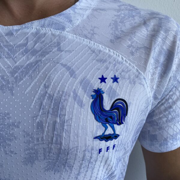IMG_3860 Camisa Seleção França Away Jogador 2023 Copa Branca Nike - Imagem 7