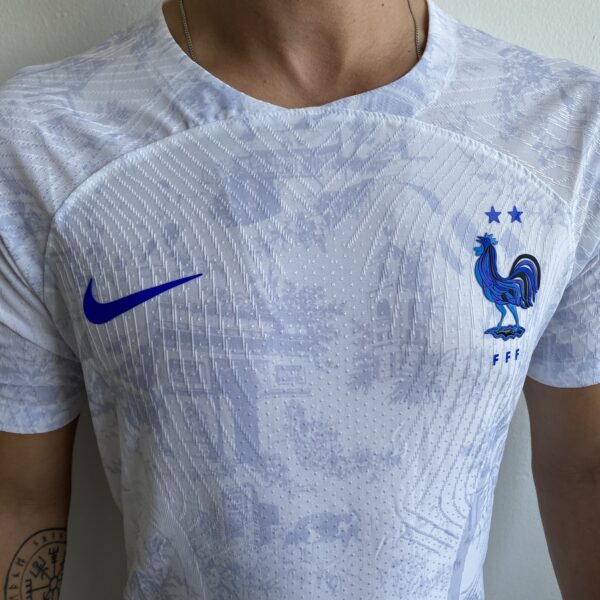 IMG_3862 Camisa Seleção França Away Jogador 2023 Copa Branca Nike - Imagem 3