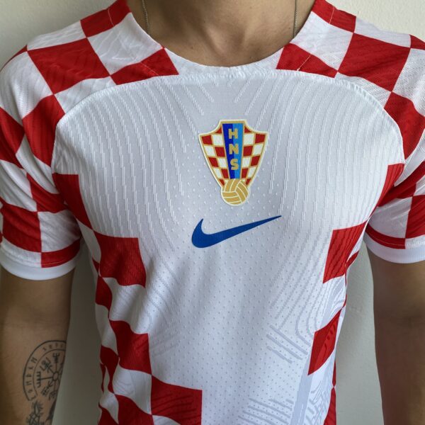 IMG_3927 Camisa Seleção Croácia Home Jogador 2023 Copa Nike - Imagem 3