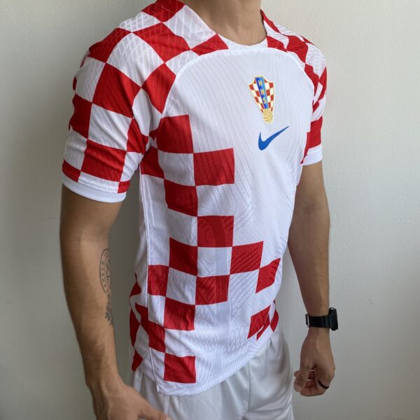 IMG_3933 Camisa Seleção Croácia Home Jogador 2023 Copa Nike - Imagem 6