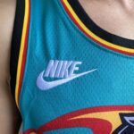 Camiseta Regata Basquete NBA Swingman Detroit Pistons Cade Cunningham 2 Classic Edition Verde 2023 Nike - Imagem 6