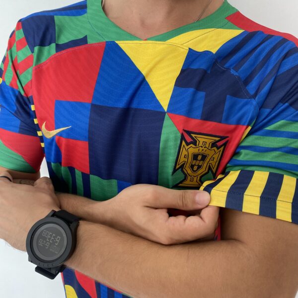 Camisa Seleção Portugal Pré-Match 2023 Copa Nike - Imagem 3