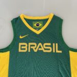 Camiseta Regata Basquete Brasil Verde 2021 Nike - Imagem 12