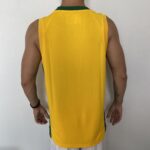 Camiseta Regata Basquete Brasil Amarela 2021 Nike - Imagem 9