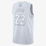 Camiseta Regata NBA - Los Angeles Lakers - Edição Especial - MVP Honra - LeBron James 23 - Branca Nike - Imagem 25