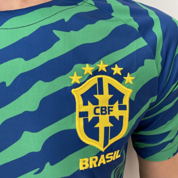 Camisa Seleção Brasil Pré-Match 2023 Copa Nike - Imagem 6