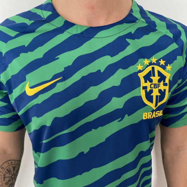 Camisa Seleção Brasil Pré-Match 2023 Copa Nike - Imagem 3