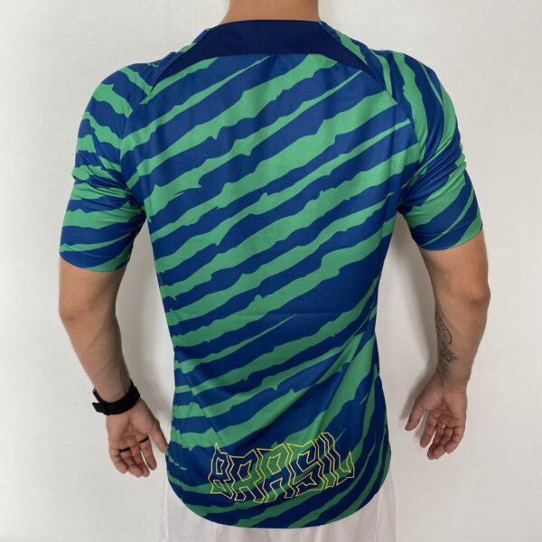 Camisa Seleção Brasil Pré-Match 2023 Copa Nike - Imagem 9