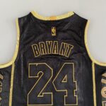 Camiseta Regata Basquete NBA Los Angeles Lakers Preta Mamba Negra - Black Mamba - 24 Kobe Bryant - 5x - Edição Comemorativa - Preta Dourada - Fios de Ouro - Adidas - Imagem 29