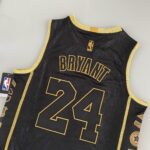 Camiseta Regata Basquete NBA Los Angeles Lakers Preta Mamba Negra - Black Mamba - 24 Kobe Bryant - 5x - Edição Comemorativa - Preta Dourada - Fios de Ouro - Adidas - Imagem 30