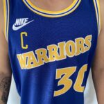 Camiseta Regata NBA Swingman Golden States Warriors Curry 30 Classic Edition Azul 2023 Nike - Imagem 4