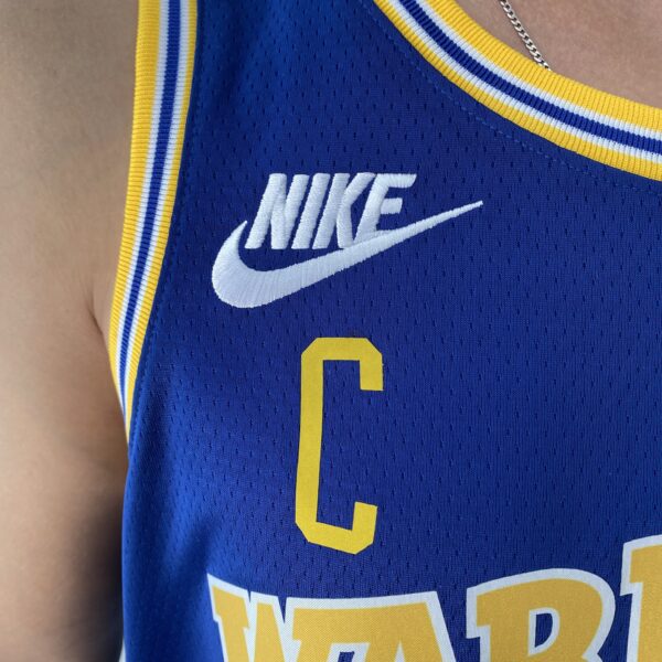 Camiseta Regata NBA Swingman Golden States Warriors Curry 30 Classic Edition Azul 2023 Nike - Imagem 5