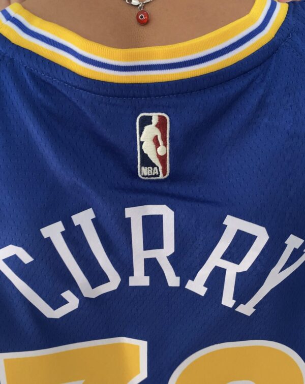 Camiseta Regata NBA Swingman Golden States Warriors Curry 30 Classic Edition Azul 2023 Nike - Imagem 12