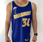 Camiseta Regata NBA Swingman Golden States Warriors Curry 30 Classic Edition Azul 2023 Nike