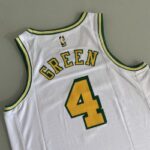 Camiseta Regata Basquete NBA Swingman Houston Rockets Green 4 Branca Classic Edition 2023 Nike - Imagem 16