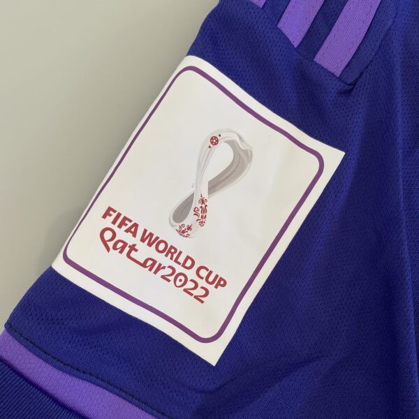 Camisa Seleção Argentina Away - Campeão Mundial - (2) Patch Copa do Mundo Catar - 3 Estrelas - Messi 10 - 2023 Adidas - Versão Torcedor - Imagem 7