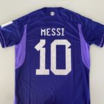 Camisa Seleção Argentina Away - Campeão Mundial - (2) Patch Copa do Mundo Catar - 3 Estrelas - Messi 10 - 2023 Adidas - Versão Torcedor - Imagem 14