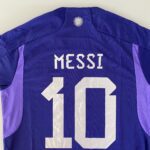 Camisa Seleção Argentina Away - Campeão Mundial - (2) Patch Copa do Mundo Catar - 3 Estrelas - Messi 10 - 2023 Adidas - Versão Torcedor - Imagem 11