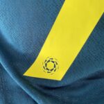 Camisa Al Nassr Away Versão Jogador Cristiano Ronaldo 7 CR7 2023 Duneus Verde - Imagem 17
