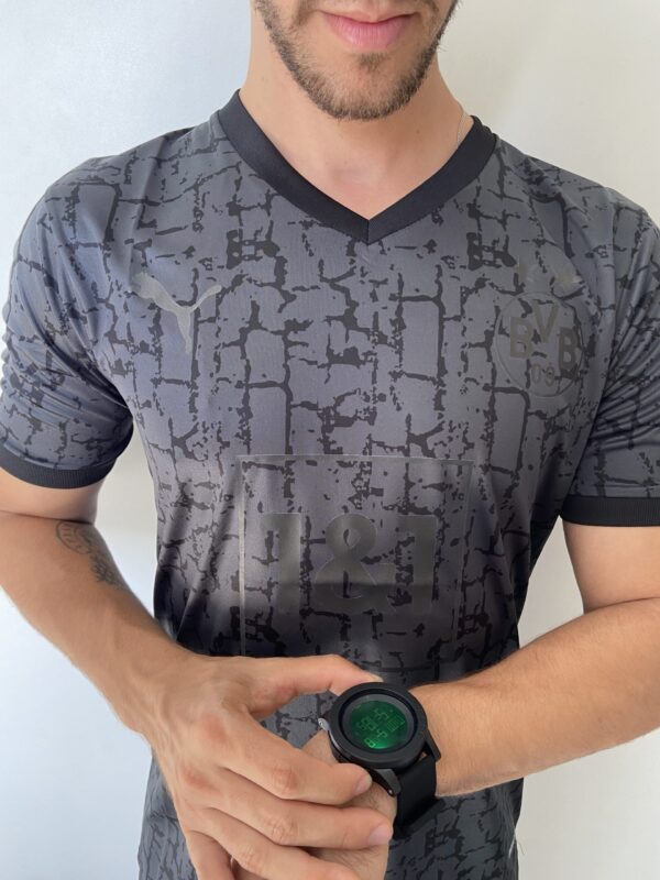 Camisa Borussia Dortmund 2023-2024 All Black - Edição Especial - Puma - Preta - Imagem 3