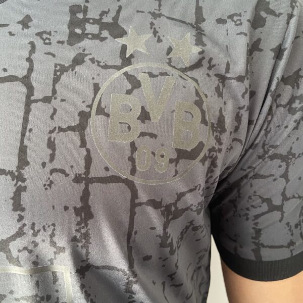 Camisa Borussia Dortmund 2023-2024 All Black - Edição Especial - Puma - Preta - Imagem 7