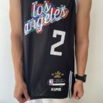 Camiseta Regata NBA Los Angeles Clippers Kawhi Leonard 2 City Edition 2023 Preta Colorida Nike - Imagem 8