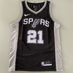 Camiseta Regata NBA Swingman San Antonio Spurs - Tim Duncan 21 - Icon Edition Preta Nike - Imagem 13