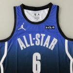 Camiseta Regata Basquete NBA All-Star Game "Team LeBron" Statement Edition LeBron James 6 2023 Azul Nike - Imagem 15