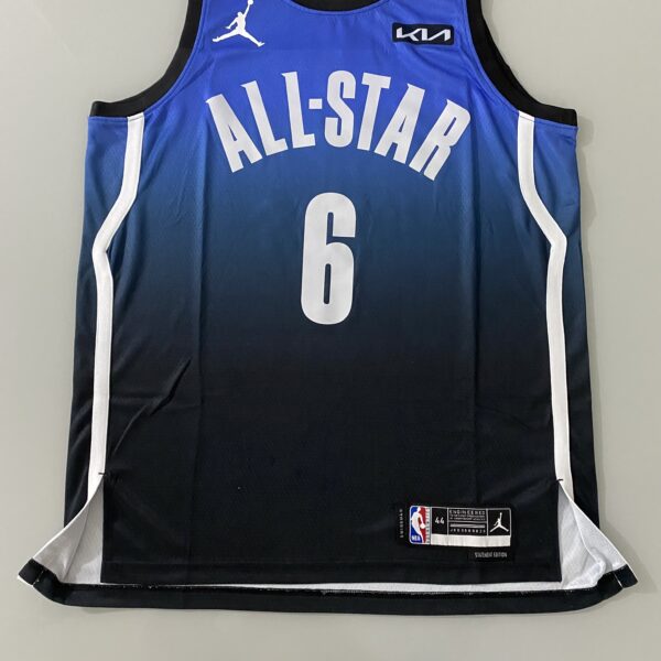 Camiseta Regata Basquete NBA All-Star Game "Team LeBron" Statement Edition LeBron James 6 2023 Azul Nike - Imagem 21
