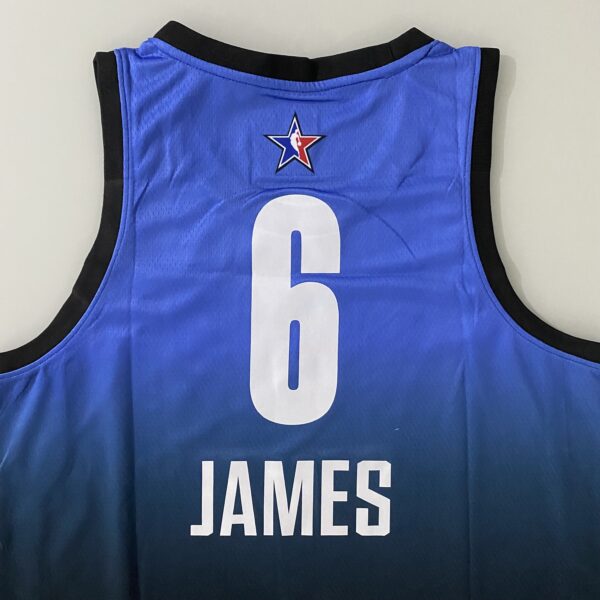 Camiseta Regata Basquete NBA All-Star Game "Team LeBron" Statement Edition LeBron James 6 2023 Azul Nike - Imagem 22