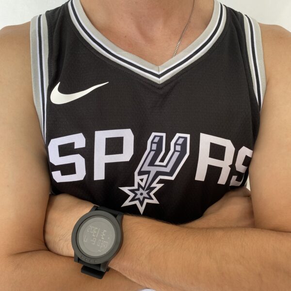 Camiseta Regata NBA Swingman San Antonio Spurs - Tim Duncan 21 - Icon Edition Preta Nike - Imagem 4