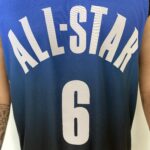 Camiseta Regata Basquete NBA All-Star Game "Team LeBron" Statement Edition LeBron James 6 2023 Azul Nike - Imagem 6