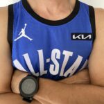 Camiseta Regata Basquete NBA All-Star Game "Team LeBron" Statement Edition LeBron James 6 2023 Azul Nike - Imagem 7